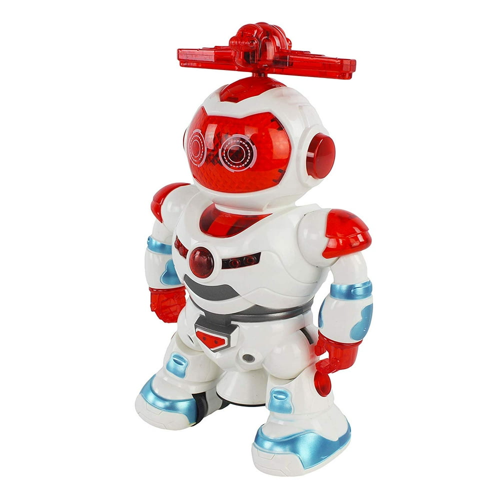 electronic walking dancing robot toy