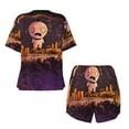 thumbnail image 5 of Lsque The Binding of Isaac Women's Short-Sleeved Pajama Set - 2 Piece Soft and Lightweight Sleepwear Set-X-Large, 5 of 9