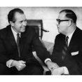 thumbnail image 2 of 1969 Us Presidency. President Richard Nixon Meeting With Israeli Foreign Minister Abba Eban History, 2 of 2