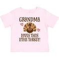thumbnail image 3 of Inktastic Thanksgiving Grandma Little Turkey Boys or Girls Toddler T-Shirt, 3 of 5