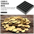 thumbnail image 3 of Shisuyan Coin Holder Abs Black 2Set 11.8X5.7X1.1In Simple Style, 3 of 8