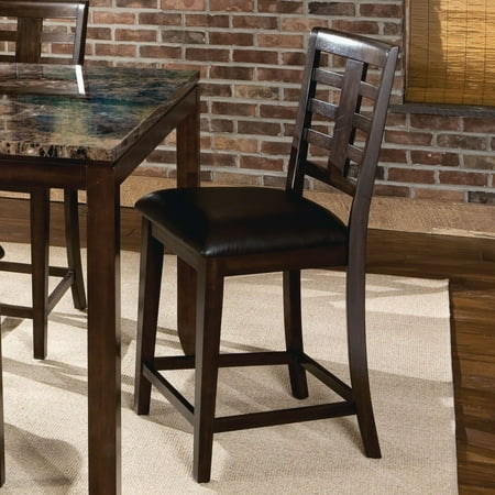 Standard Furniture Bella Counter Height Stool in Walnut ...