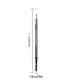 thumbnail image 3 of Double Headed Eyebrow Pencil Extremely Fine Natural Wild Eyebrow, Waterproof and Sweat Proof, Long Lasting and Smudge Resistant, Beginner Friendly, Precise Ultra-Fine Tip, Gift for Women, 0.53oz, 3 of 9