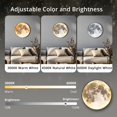 thumbnail image 3 of Lámpara de Pared Luna LEDIARY 24 cm Regulable 12W con Control Remoto, 3 of 7