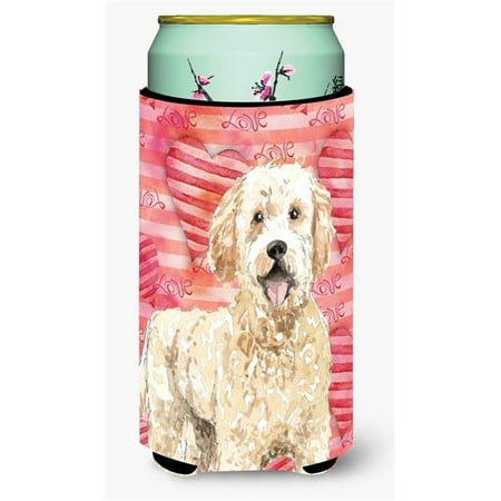 

Love a Goldendoodle Tall Boy Beverage Insulator Hugger