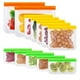 thumbnail image 1 of Bolsa reutilizable para congelador, 12 unidades, de PEVA, para almacenar verduras, frutas, carne, pescado y pan., 1 of 5