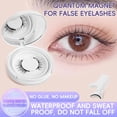 thumbnail image 5 of Magnetic Eyelashes with Applicator & Storage Case, Reusable Magnetic Eyelashes Natural Look, No Glue Needed, 3D False Eyelashes Set, Easy to Wear & Remove for Daily Use, 5 of 11