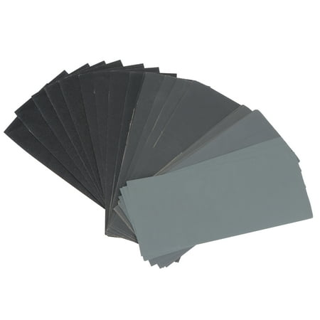 

42 Pcs 120 to 3000 Grit Assorted Wet and Dry Sandpaper Sanding Paper Sheets for Automotive Bows Sleek Finishing Wood Furniture