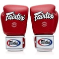 thumbnail image 4 of Guantes de boxeo Fairtex BGV1 Muay Thai Training 240 ml Rojo/Negro, 4 of 5