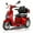 Red, variant on QEEKA Heavy Duty 3 Wheel Mobility Scooters for Seniors & Adults 500lbs Capacity,Red