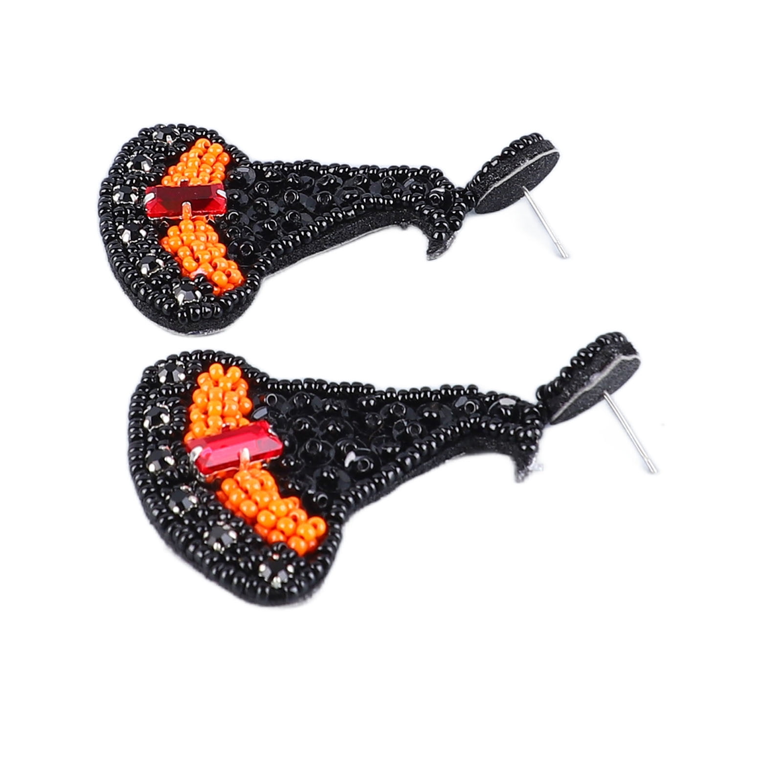 Yazoeia 1 Pair Halloween Beaded Earrings Lightweight Fashion