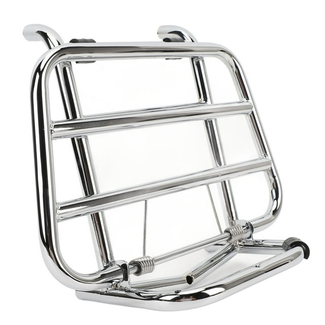 Motorcycle Front Luggage Rack, Scratch Resistant Motorcycle Front Luggage Carrier Rack Cargo Holder Shelf Replacement for Primavera 150 Sprint 150 All Years, Easy to Install