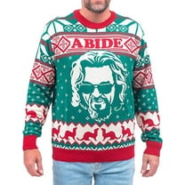 The Big Lebowski Dude Abide Marmot Bowling Ugly Christmas Sweater