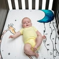 thumbnail image 5 of JumpOff Jo - Fitted Crib Sheet, Fits Standard Crib Mattress, Super Soft 100% Cotton, 28 in. x 52 in. - Giraffe and a Calf, 5 of 5