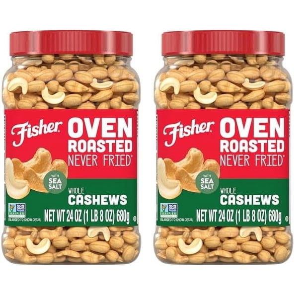 Oven Roasted Never Fried Deluxe Mixed Nuts, 24 Ounces (Pack of 1), Almonds, Cashews, Pecans, Pistachios, Snacks for Adults, Made With Sea Salt, No Added Oil, Artificial Ingredients or Preser