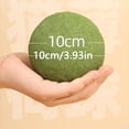 thumbnail image 2 of Extra Large 10cm Catnip Ball Toy for Cats, Interactive Chew and Cat Toy, Catnip Ball for Play, for Cats Who Love Hunting and Stimulation, Great for Pet Enrichment and Play in Home and Pet F, 2 of 4