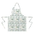 thumbnail image 2 of Green Christmas Tree Apron-Garden Aprons for Women with Pockets-Cotton Linen Waterproof Kitchen Cooking Gardening Aprons Adjustable for Kitchen,Cooking,BBQ and Salon 32"x27", 2 of 7