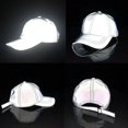 thumbnail image 4 of Reflective Silver Baseball Hat Outdoor Sports Hat Night Safety Cycling Hat for Outdoor Sports and Night Safety, 4 of 5