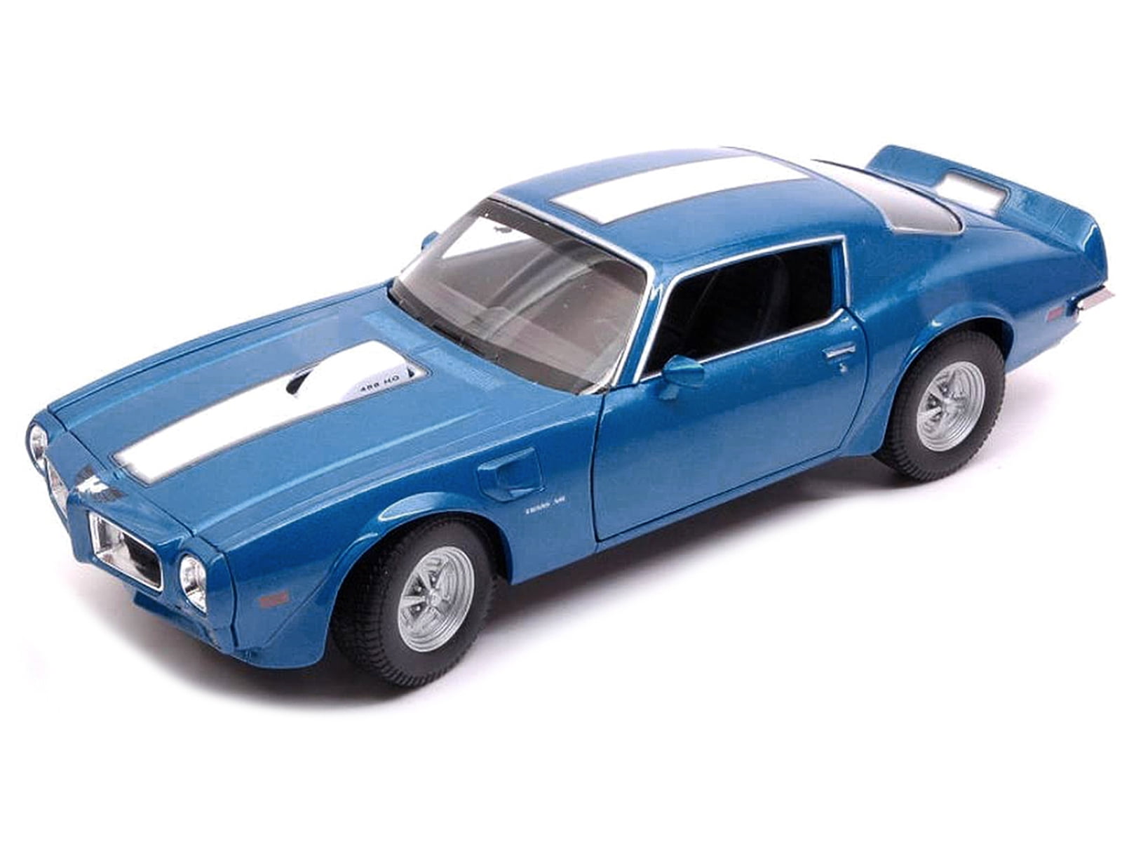 ミニカー Welly 1972 Pontiac Firebird Trans Am 1972 Pontiac Firebird Trans Am Blue Metallic 1/24 Diecast