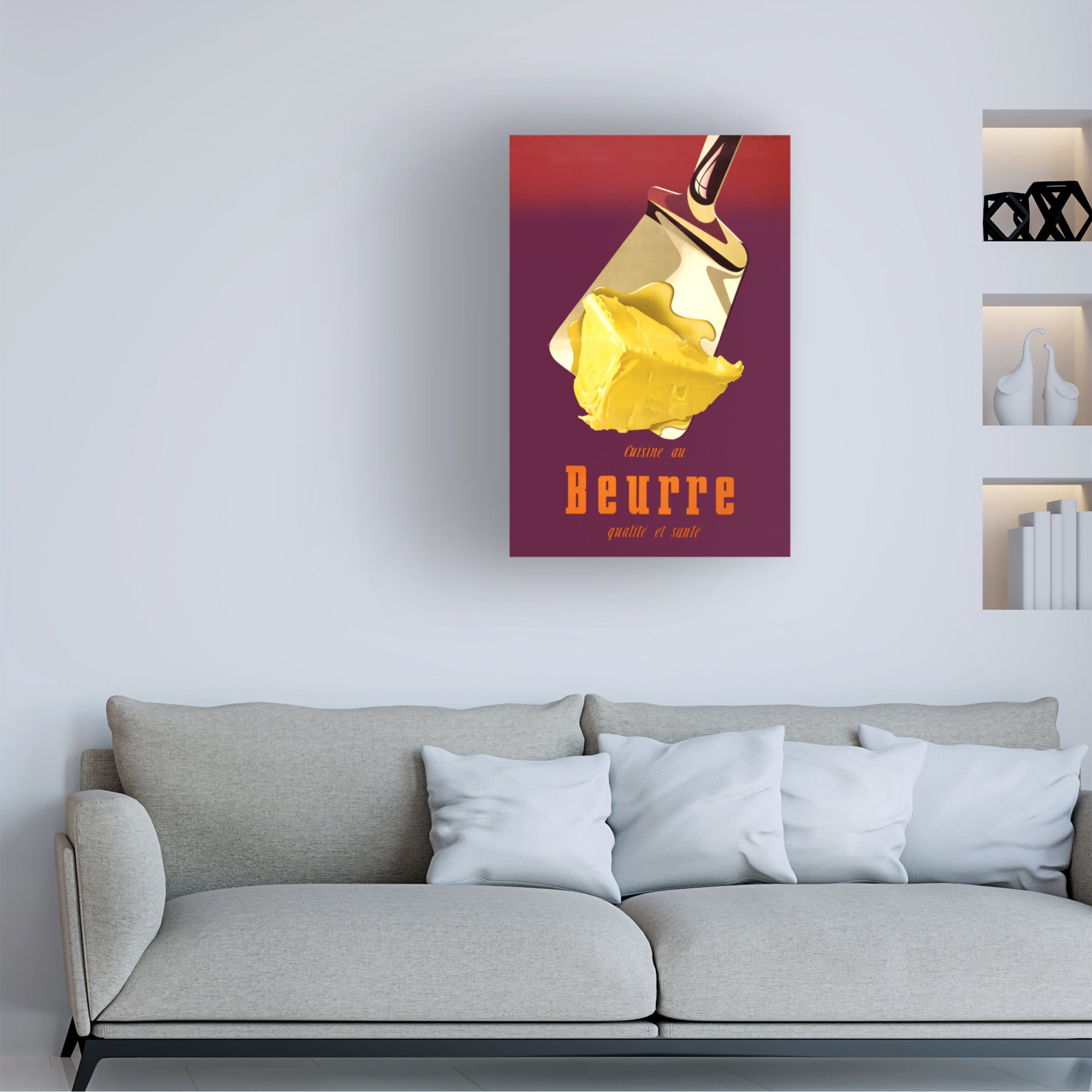 Print Collection 'Swiss Better Butter' Canvas Art