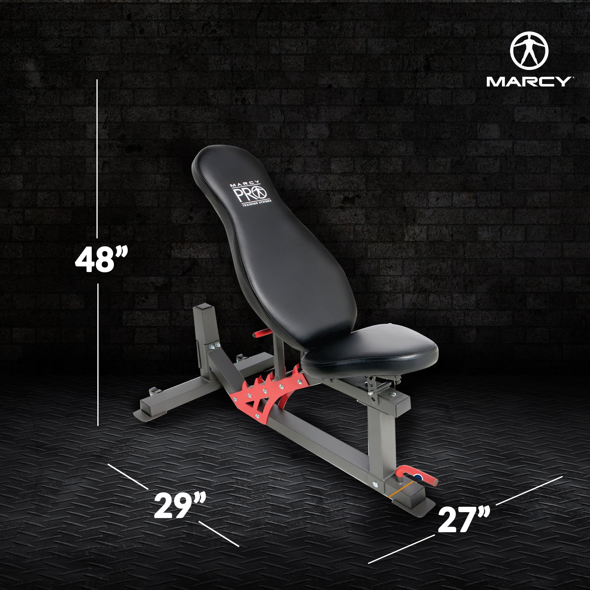 Marcy pro smith machine weight bench home gym total 2024 body workout training system
