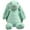 Green, variant on Bunny Stuffed Animal, 9.84in Cute Rabbit Plush, Home Decor Gift Soft Bunny Plush Long Ear Stuffed Animal (Red)