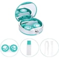 thumbnail image 4 of Contact Lens Case Box Holder Container Portable Soak Storage Kit with Mirror, 4 of 5