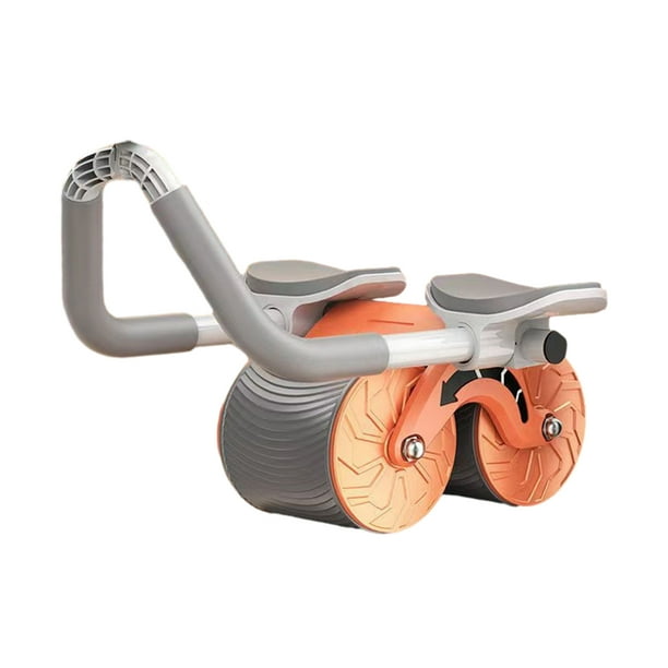 Greeniant Rueda Abdominal músculo Ab rodillos herramienta rebotes vientre masajeador rollo deportes fuerza entrenamiento Fitness equipo femenino Accesorios para máquinas de ejercicios Naranja