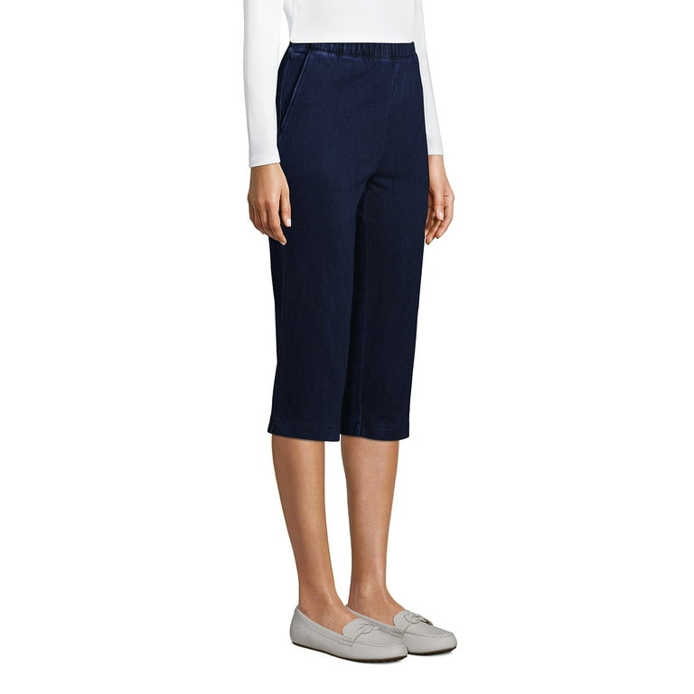 Lands end sport knit crop pants cheap