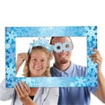 thumbnail image 1 of Beistle Company 20092 Snowflakes Photo Fun Frame, 1 of 1