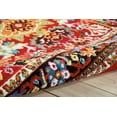 thumbnail image 6 of Nourison Oakdale 9'2" x 12' Red Center Medallion Indoor Rug, 6 of 6
