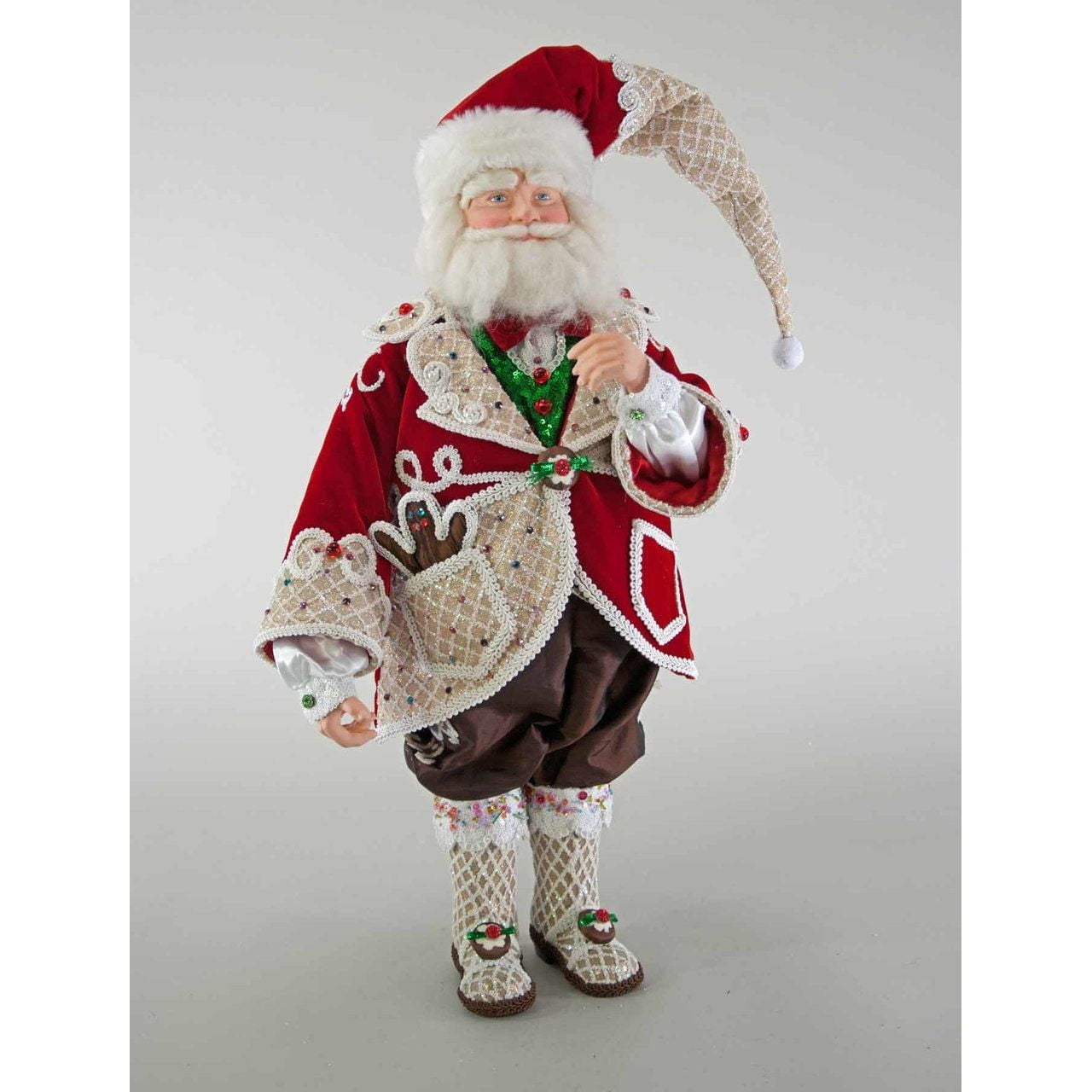 Katherine's 2020 Collection Sweet Christmas Santa Doll 26 inches