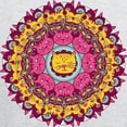 thumbnail image 3 of CafePress - Mandala Cats Sweatshirt - Women's Zip Hoodie, 3 of 4