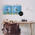 thumbnail image 3 of Stupell Industries Nautical Perched Seagulls Animals & Insects Painting Gallery Wrapped Canvas Print Wall Art, 17 x 17, Set of 2, 3 of 7