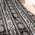 thumbnail image 3 of Boho Bohemia Geometric Line Art Blanket,Comfortable Soft Flannel Throw Blanket,All Season,Warm Lightweight Blankets for Sofa Bed Couch Living Room Chair,40"x50"(100x130cm), 3 of 3