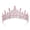 Silver, variant on for Women - Elegant Rhinestone Wedding for Bride, Quinceanera & Prom | Silver Headpiece for Birthday, Pageant & Special Occasions | Sparkling Jeweled Hair Accessories