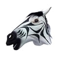 thumbnail image 4 of Máscara de cabeza de animal, accesorio para disfraz de cosplay, novedad, accesorio fotográfico, de vestir para actuación en escenario, juego de rol Cebra, 4 of 8