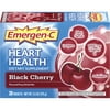 Emergen-C Heart Health Drink Mix Packets Black Cherry 30 Each