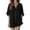 Black, variant on VBVC Women's 2 Piece Cotton-Linen Collared Outfit Set,Button Down Shirt and Shorts for Women,Ladies Casual Loose Loungewear with Pockets,Beige,S-3XL