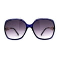 thumbnail image 2 of Womens 90s Designer Lion Jewel Badge Butterfly Sunglasses Blue Purple, 2 of 4