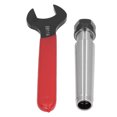 thumbnail image 4 of Collet Chuck Holders 2Pcs/Set Taper Collet Chuck Holder Piezas de torno de fresado CNC de acero de alto carbono con llave, 4 of 14
