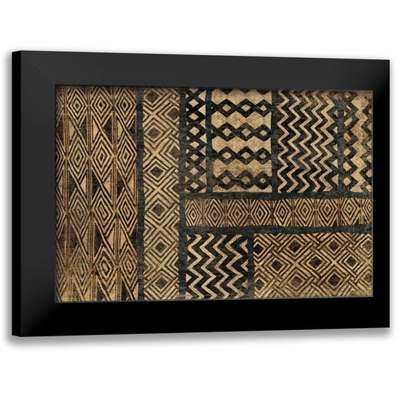 Schlabach, Sue 14x11 Black Modern Framed Museum Art Print Titled - Kuba Abstract