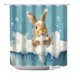 thumbnail image 2 of Holiday Decoration Shower Curtain Home Bathroom Dry And Wet Separation Shower Curtain Waterproof Shower Curtain, 2 of 6