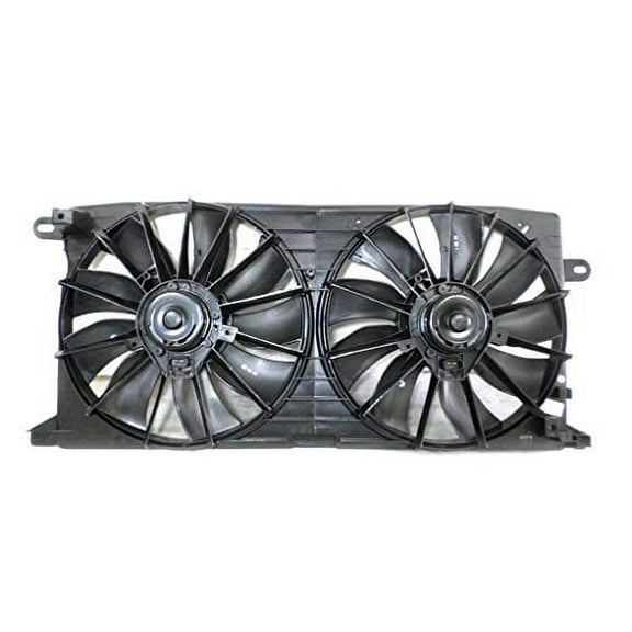 Dual Radiator and Condenser Fan Assembly - Pacific Best Inc. Fit/For GM3115119 00-05 Buick Le Sabre, 00-05 Bonneville (Exclude GXP) Fits select: 2000-2005 BUICK LESABRE, 2000-2005 PONTIAC BONNEVILLE