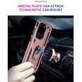 thumbnail image 5 of Case for Samsung Galaxy S20 Ultra Phone Case Samsung S20 Ultra Case, Military Grade, Heavy Duty, with Kickstand Ring, Support Magnet Car Mount for Samsung Galaxy S20 Ultra Case Rose Gold, 5 of 12