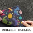 thumbnail image 6 of Colorful Dinosaurs Spaceships Planets Pattern Door Rugs,Washable Non Slip Door Mats Indoor,Decorative Door Mats,Entry Mat Indoor for Entrance,Bedroom,Kitchen,Bathroom,20"x32", 6 of 6