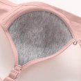thumbnail image 4 of Women High Support Front Closure Bra Full Cup No Underwire Brassieres Minimizer Underwire Comfortable Everyday Bralette, 4 of 6