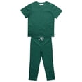 thumbnail image 2 of Hombres Mujeres Spa Conjuntos De Matorrales De Enfermería Uniforme XL Verde Sunnimix Uniforme Unisex, 2 of 8