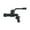 DN15 Single effluen, variant on Black Brass Garden Hose Faucet, Outdoor Anti-Freeze Bibcocks With Dual Outlet For Washing Machine, 1/2 Inch Outdoor Faucet Garden ,Made to Last
