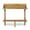 Natural, variant on GZXS 48" Balcony Table, Outdoor Acacia Wood Patio Bar Table with Lower Storage Shelf, Easy Assembly for Deck/Porch/Garden, Natural Finish